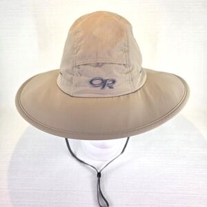 Outdoor Research Helios Sun Hat Khaki Size Medium Fishing Outdoors Camping